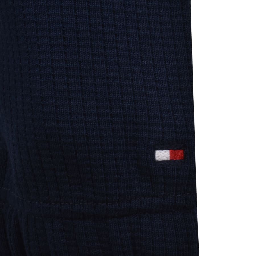 Image number 4 for Tommy Hilfiger Summer Texture Sweatshirt Navy