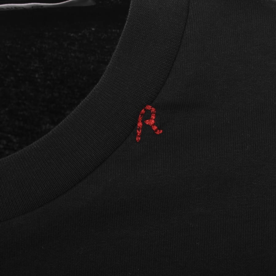 Image number 4 for Replay Graphic T Shirt Black