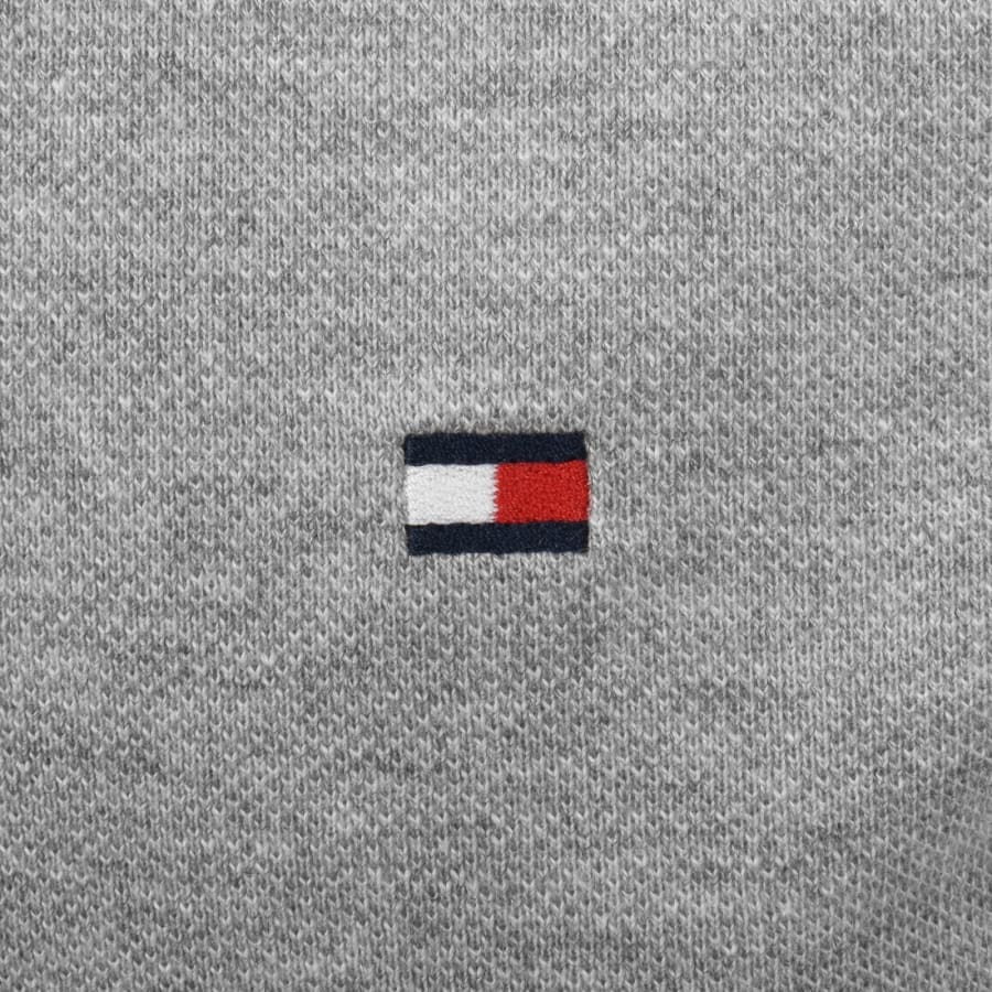 Image number 3 for Tommy Hilfiger Knitted Long Sleeve Shirt Grey
