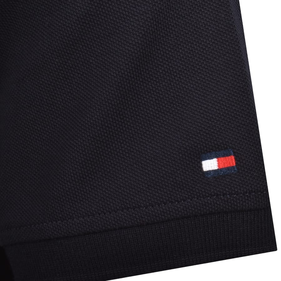 Image number 5 for Tommy Hilfiger Logo Polo T Shirt Navy