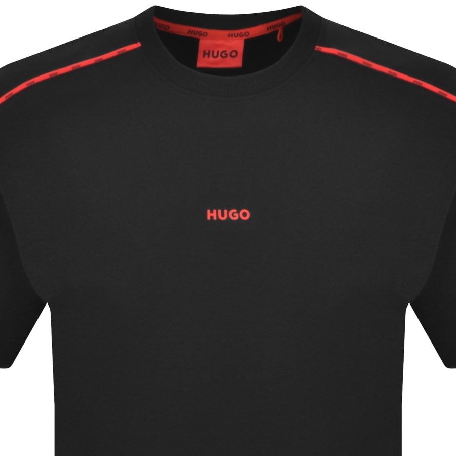 Image number 2 for HUGO Noah T Shirt Black
