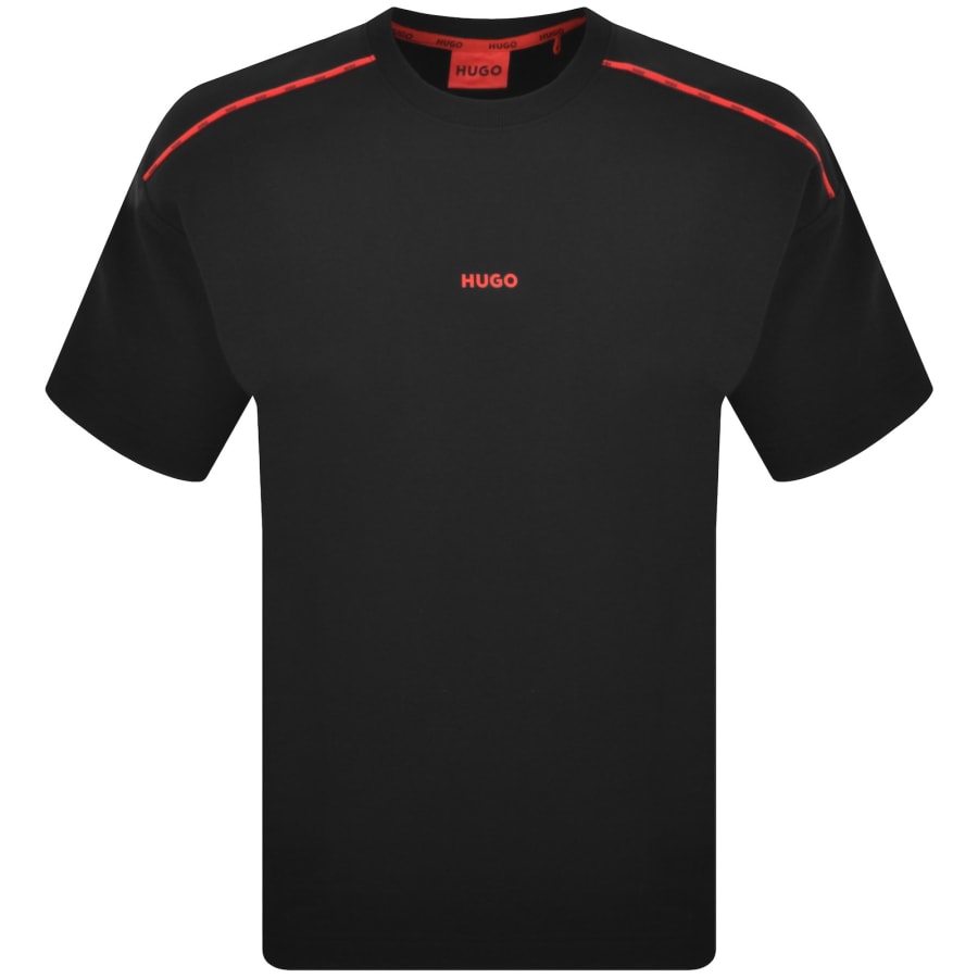 Image number 1 for HUGO Noah T Shirt Black