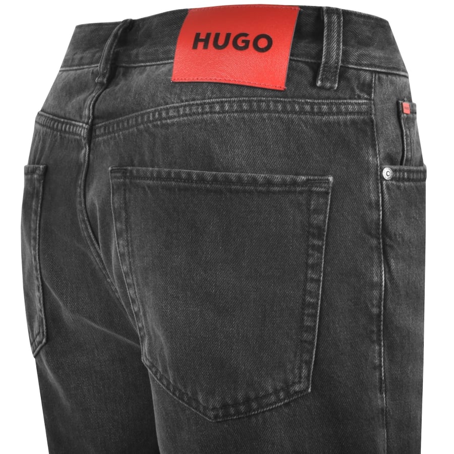 Image number 4 for HUGO 838  Denim Shorts Dark Grey