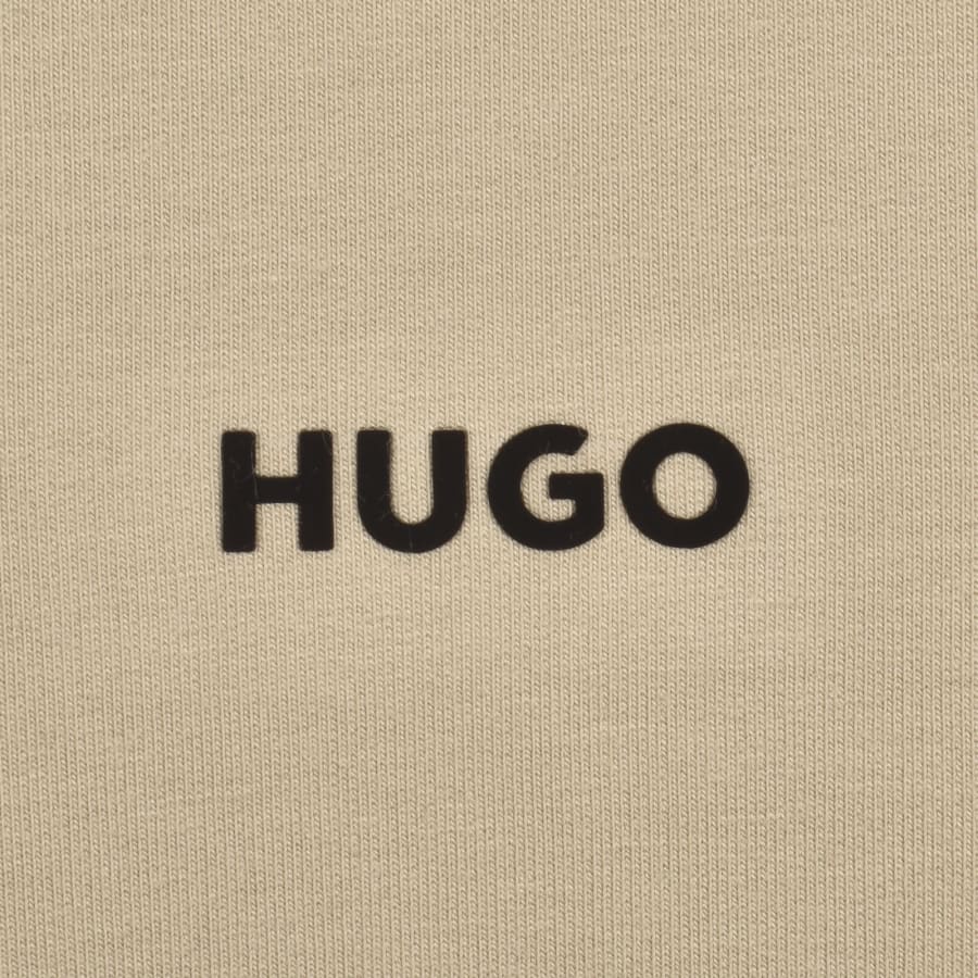 Image number 3 for HUGO Noah Hoodie Beige