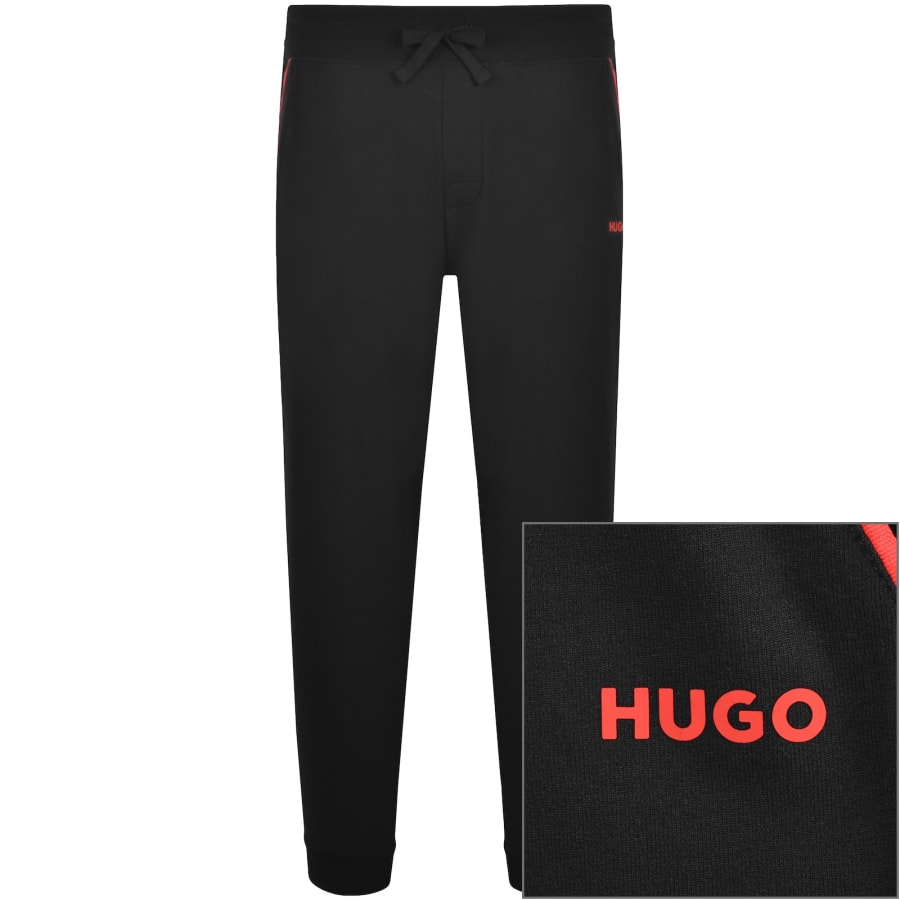 Image number 1 for HUGO Noah Joggers Black