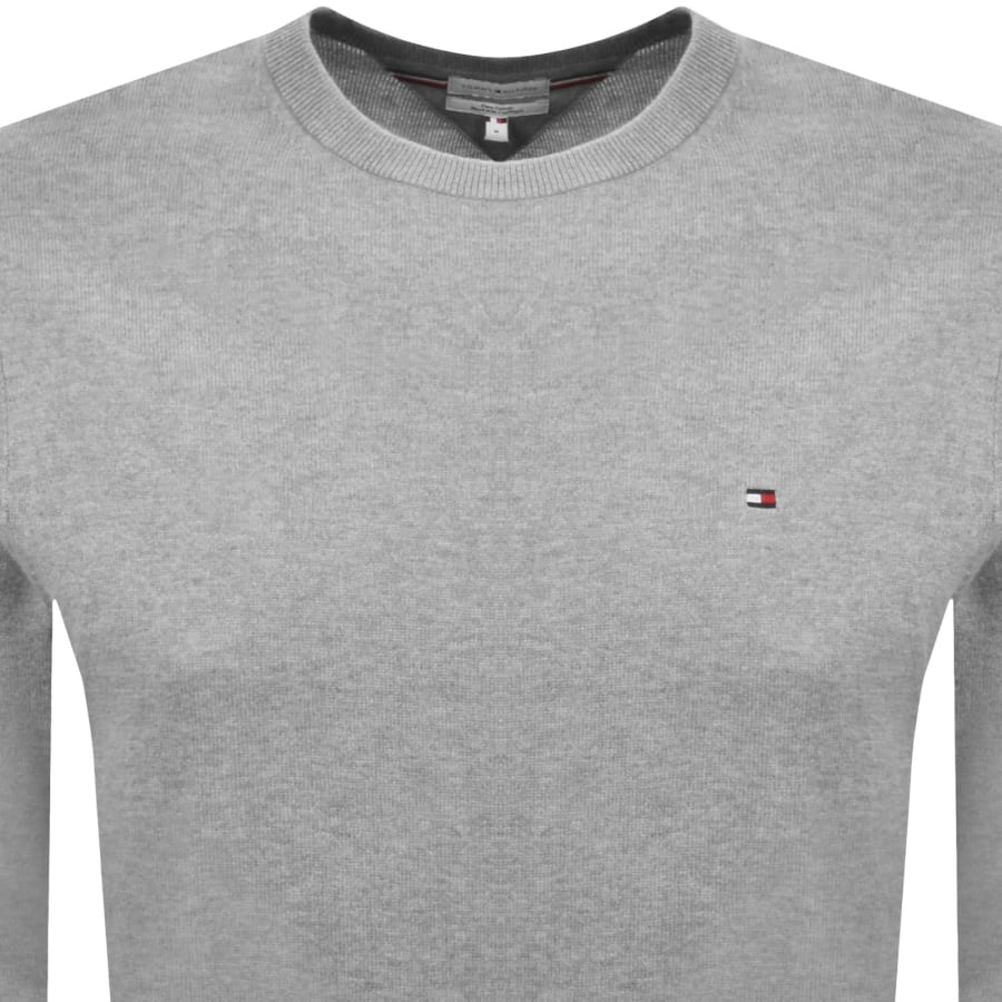 Image number 2 for Tommy Hilfiger Cashmere Blend Jumper Grey