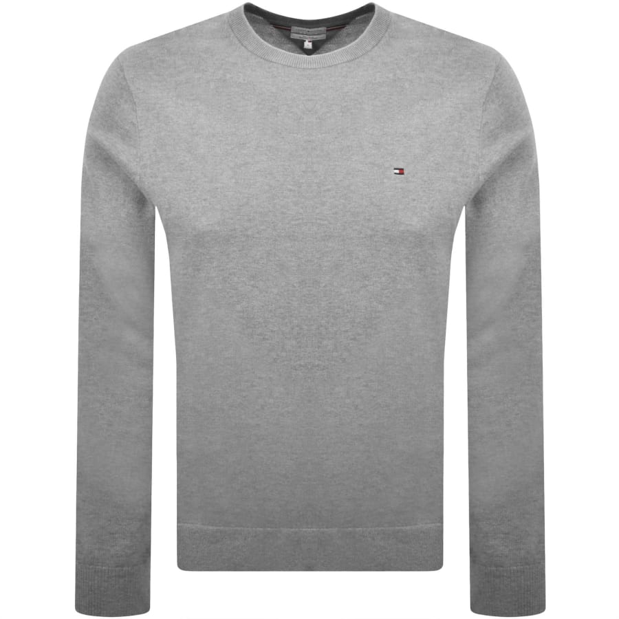 Image number 1 for Tommy Hilfiger Cashmere Blend Jumper Grey