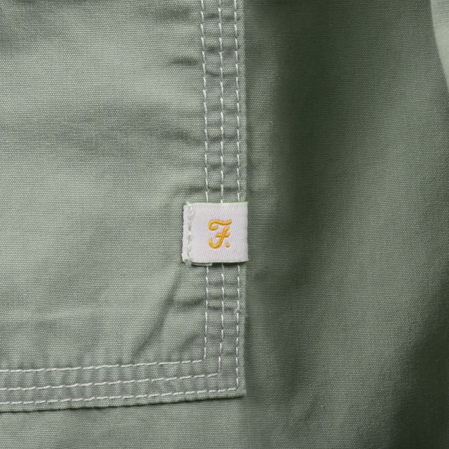 Image number 3 for Farah Mattison Long Sleeve Shirt Green
