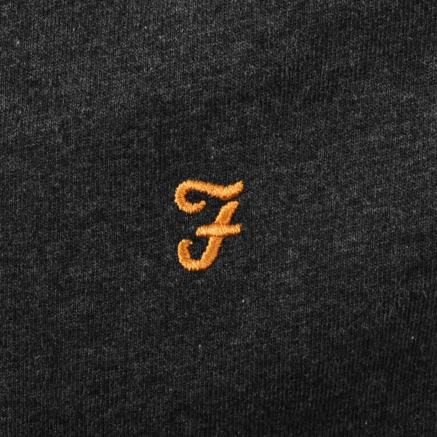 Image number 3 for Farah Danny Regular Fit T Shirt Grey
