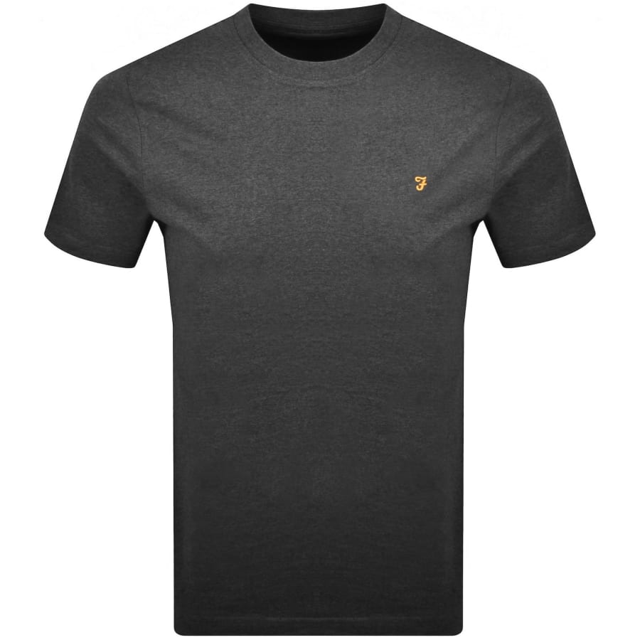 Image number 1 for Farah Danny Regular Fit T Shirt Grey