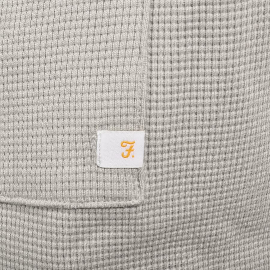Image number 3 for Farah Littrow Pocket T Shirt Putty