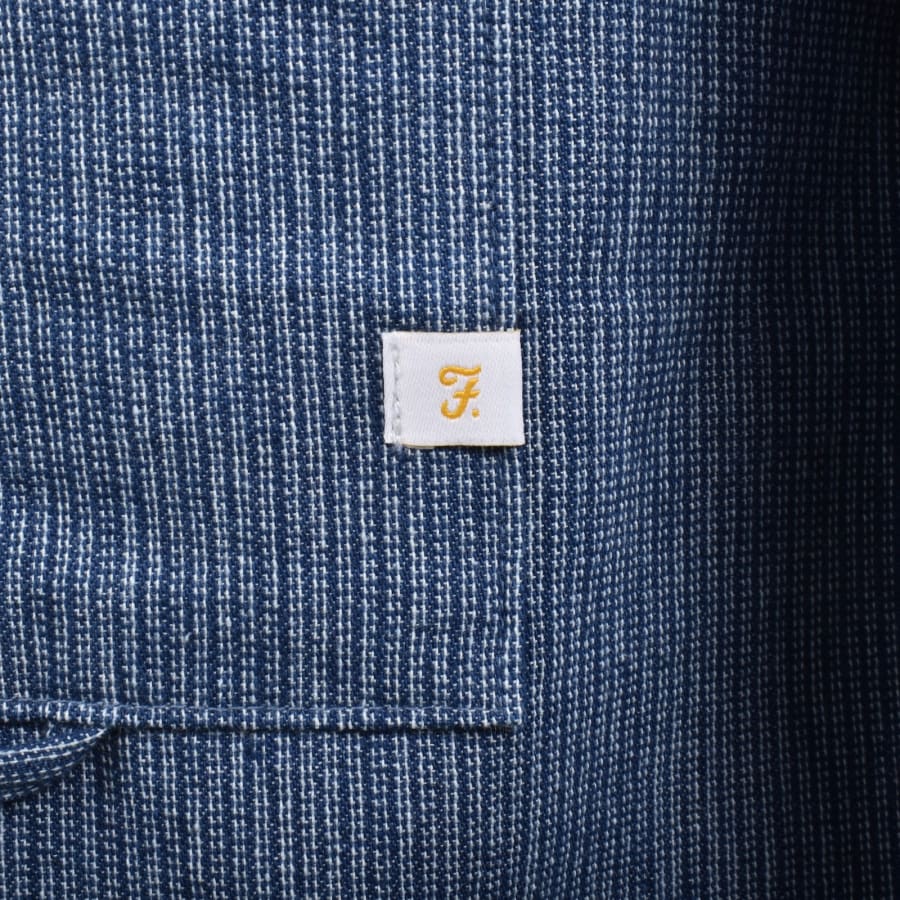 Image number 3 for Farah Shane Long Sleeve Shirt Blue