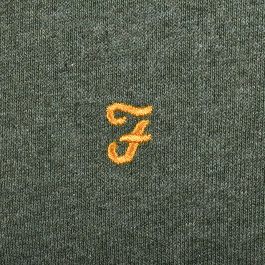 Image number 3 for Farah Hemming Sweatshirt Rosemary Green