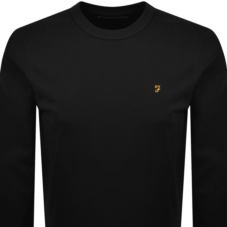 Image number 2 for Farah Hemming Sweatshirt Black
