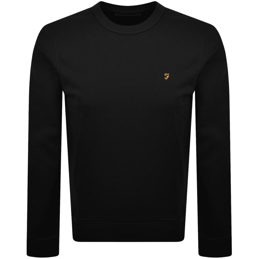 Image number 1 for Farah Hemming Sweatshirt Black