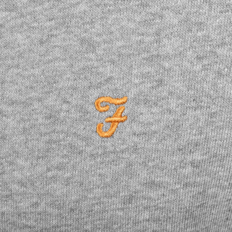 Image number 3 for Farah Hemming Sweatshirt Light Grey