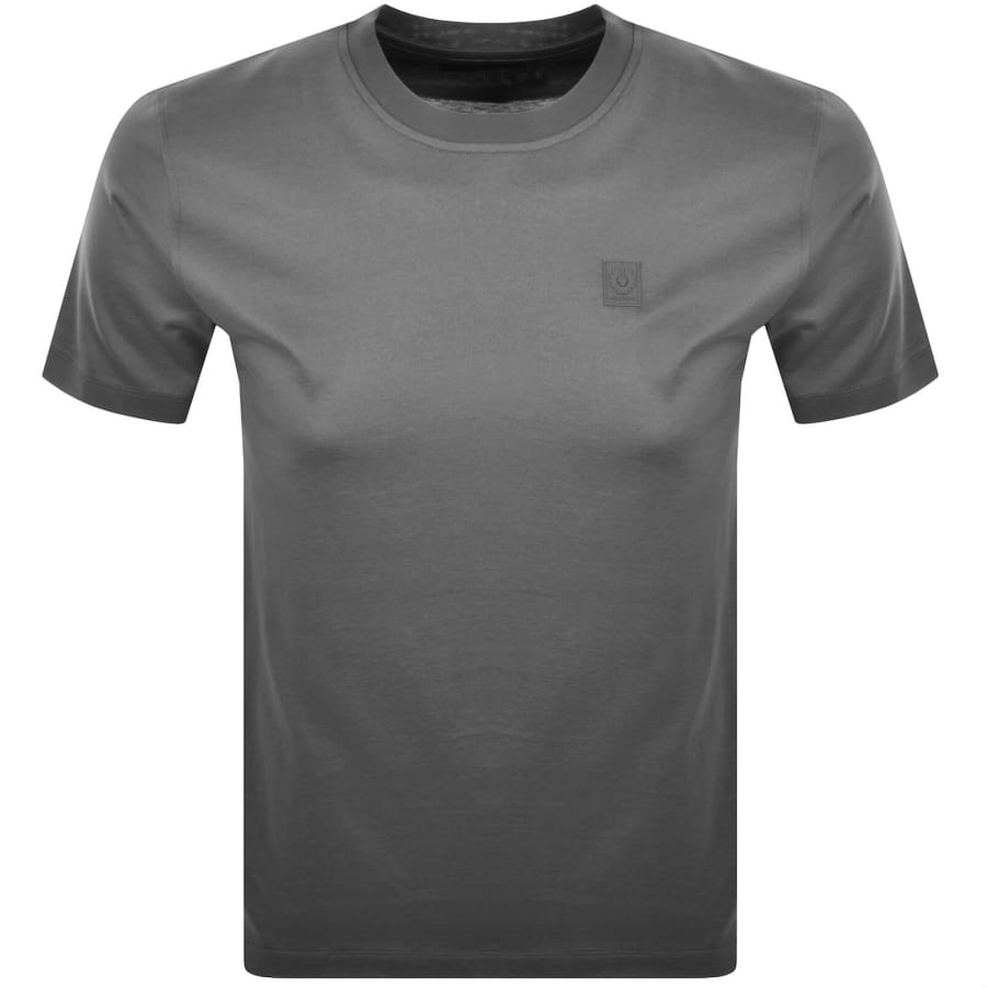 Image number 1 for Belstaff Steel T Shirt Tornado Grey