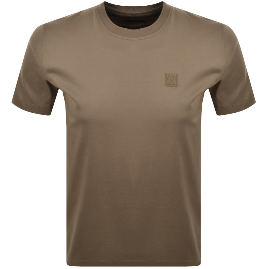 Image number 1 for Belstaff Steel T Shirt Dusty Taupe Brown