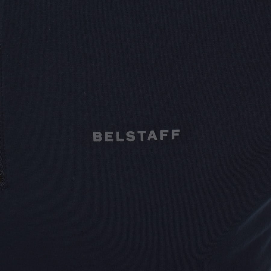 Image number 3 for Belstaff Alloy Tipped Polo T Shirt Dark Ink Navy