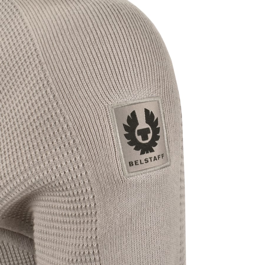 Image number 4 for Belstaff Bradwell Crewneck Jumper Grey