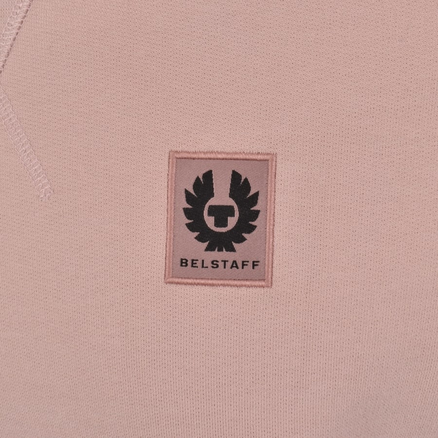 Image number 3 for Belstaff Logo Sweatshirt Dusk Pink