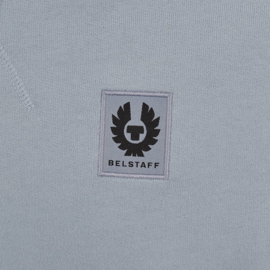 Image number 3 for Belstaff Logo Sweatshirt Mist Blue