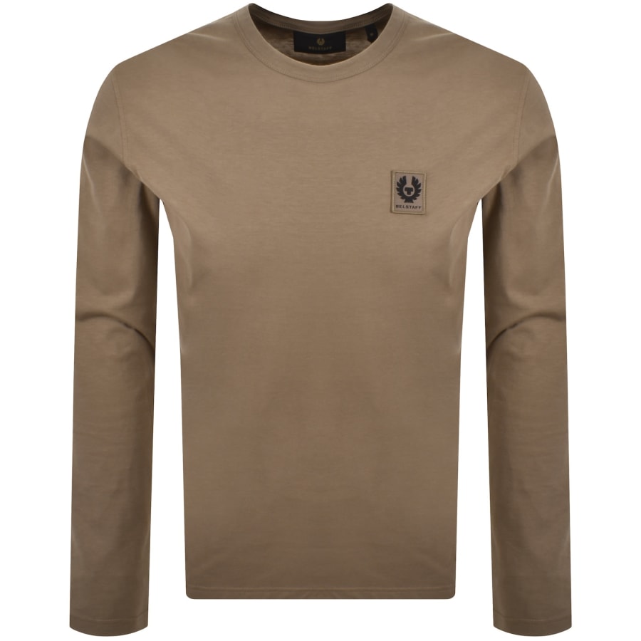 Image number 1 for Belstaff Long Sleeve T Shirt Brown