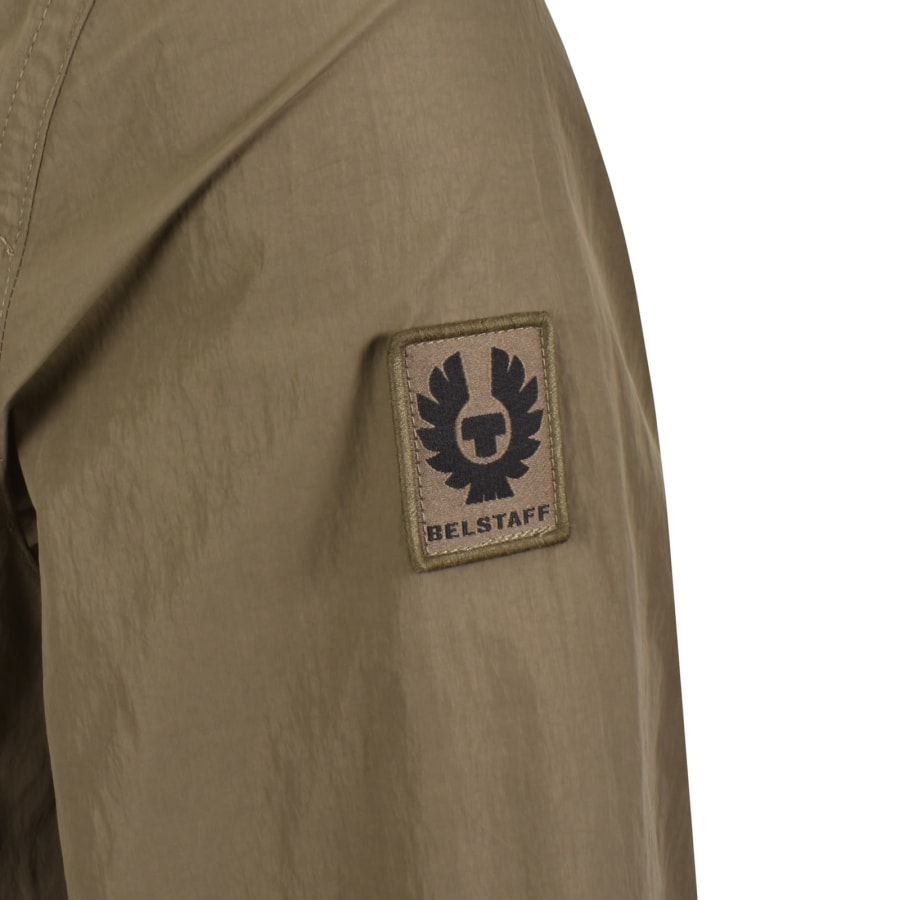 Image number 5 for Belstaff Tourer Overshirt Khaki Green