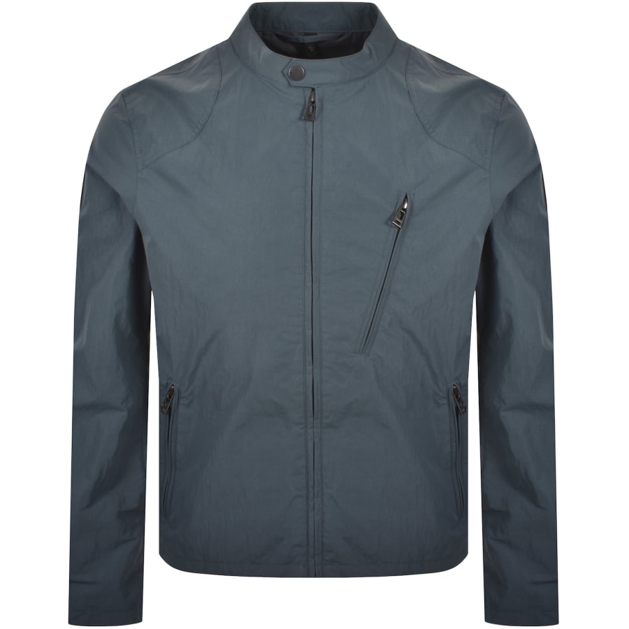 Image number 2 for Belstaff Chase Jacket Petrol Blue