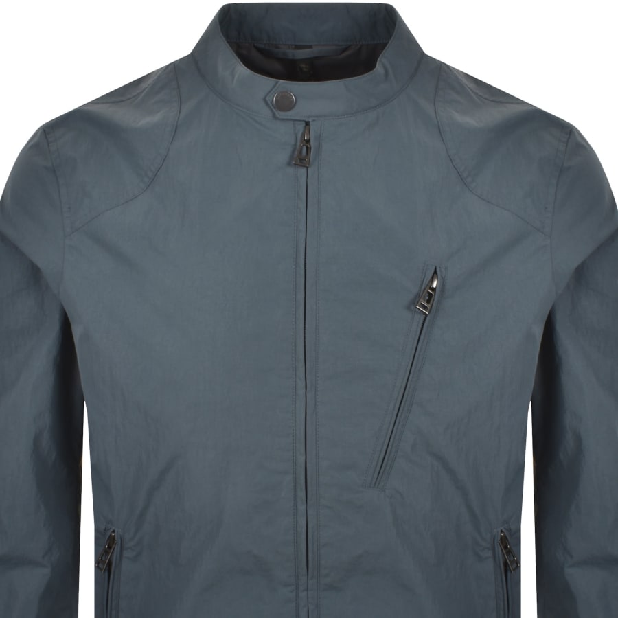 Image number 3 for Belstaff Chase Jacket Petrol Blue