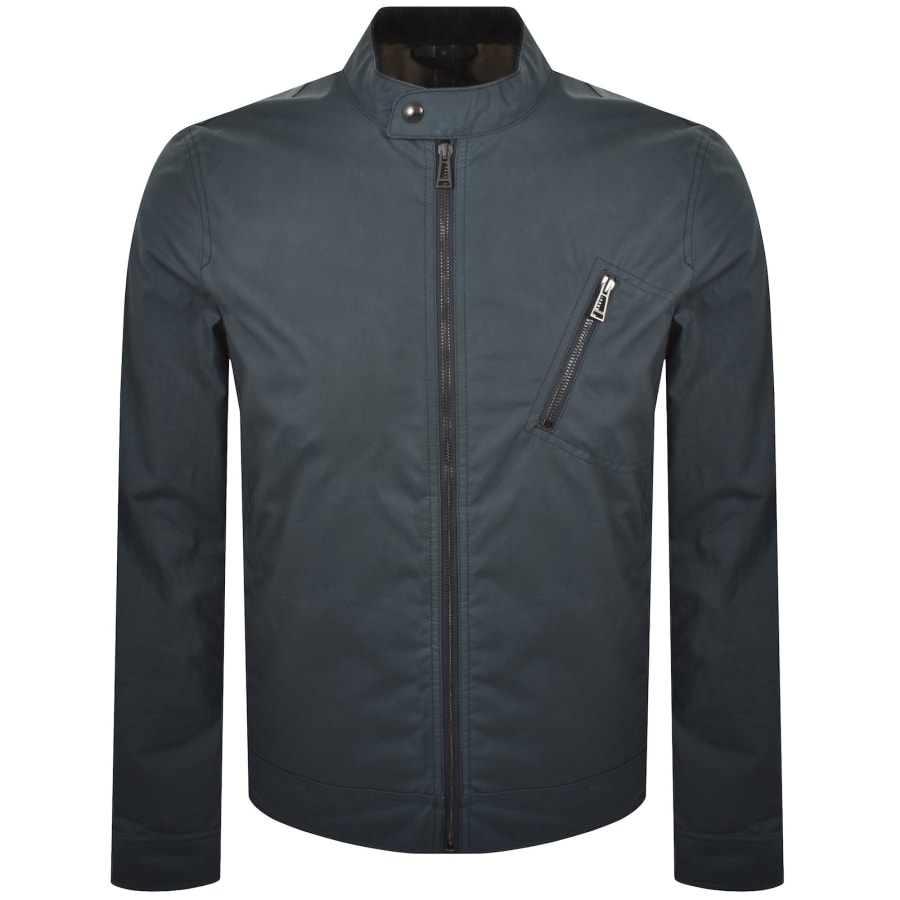 Image number 2 for Belstaff Sideline Jacket Petrol Blue