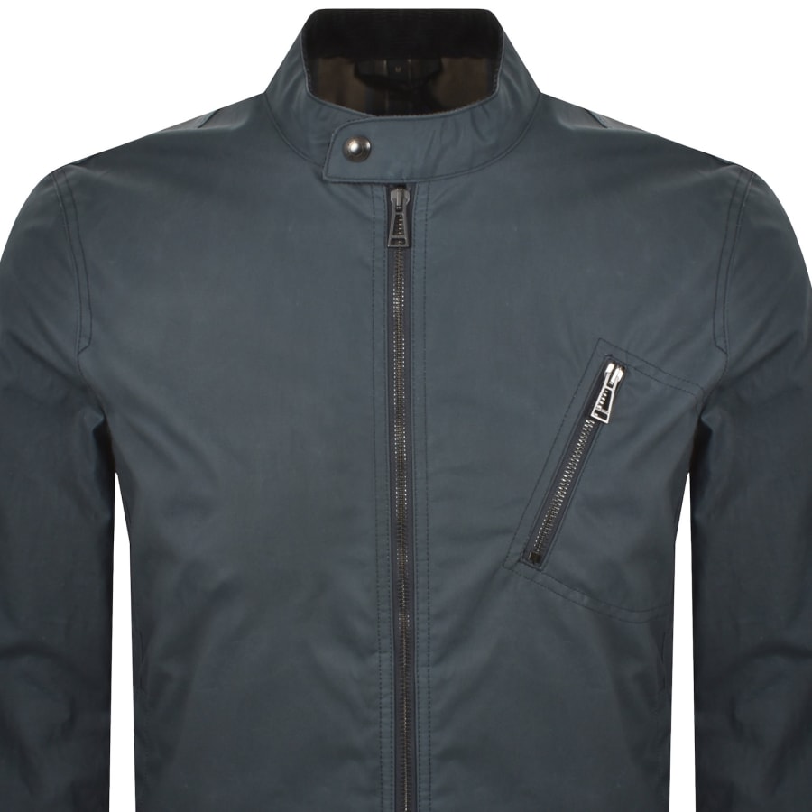 Image number 3 for Belstaff Sideline Jacket Petrol Blue