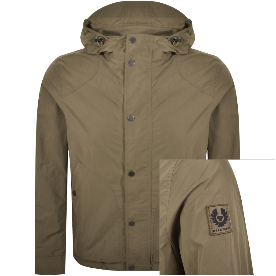Image number 1 for Belstaff Marsh Jacket Khaki Green