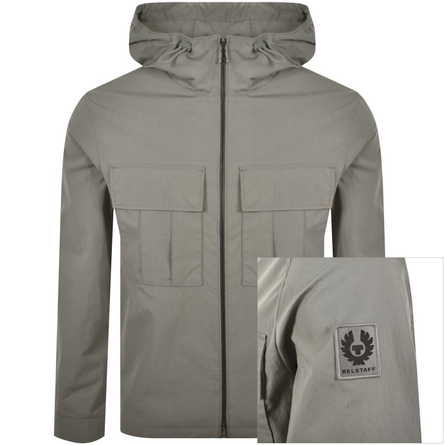Image number 1 for Belstaff Container Overshirt Atlantic Blue
