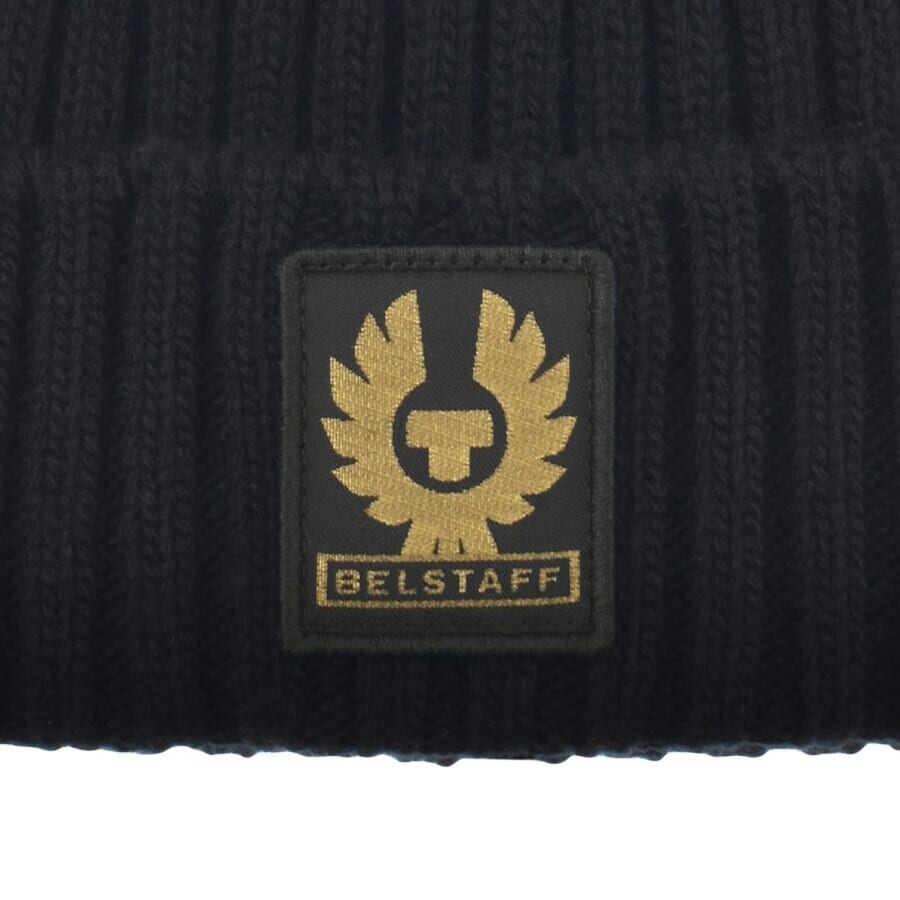 Image number 3 for Belstaff Watch Beanie Navy