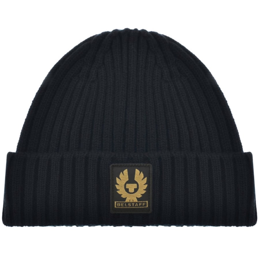 Image number 1 for Belstaff Watch Beanie Navy