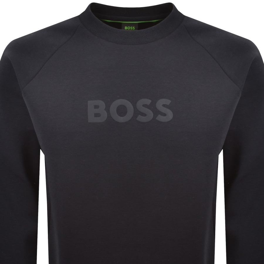 Image number 2 for BOSS Salbo Sweatshirt Navy