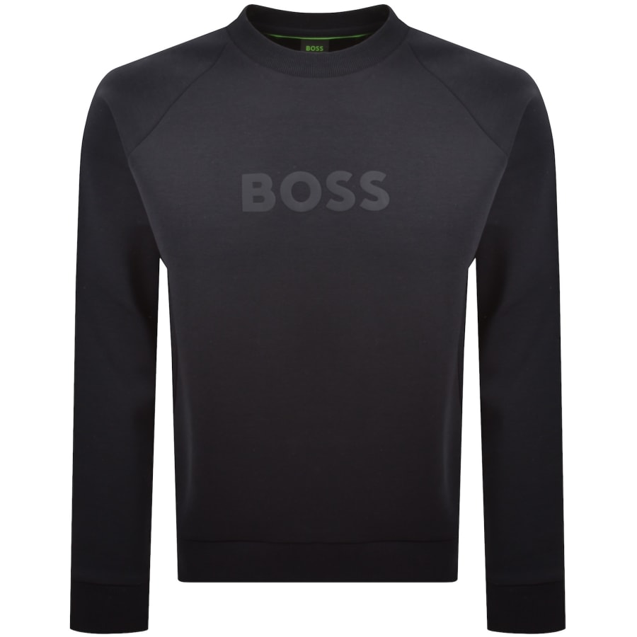 Image number 1 for BOSS Salbo Sweatshirt Navy