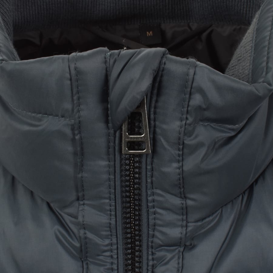 Image number 5 for Belstaff Compound Gilet Petrol Blue