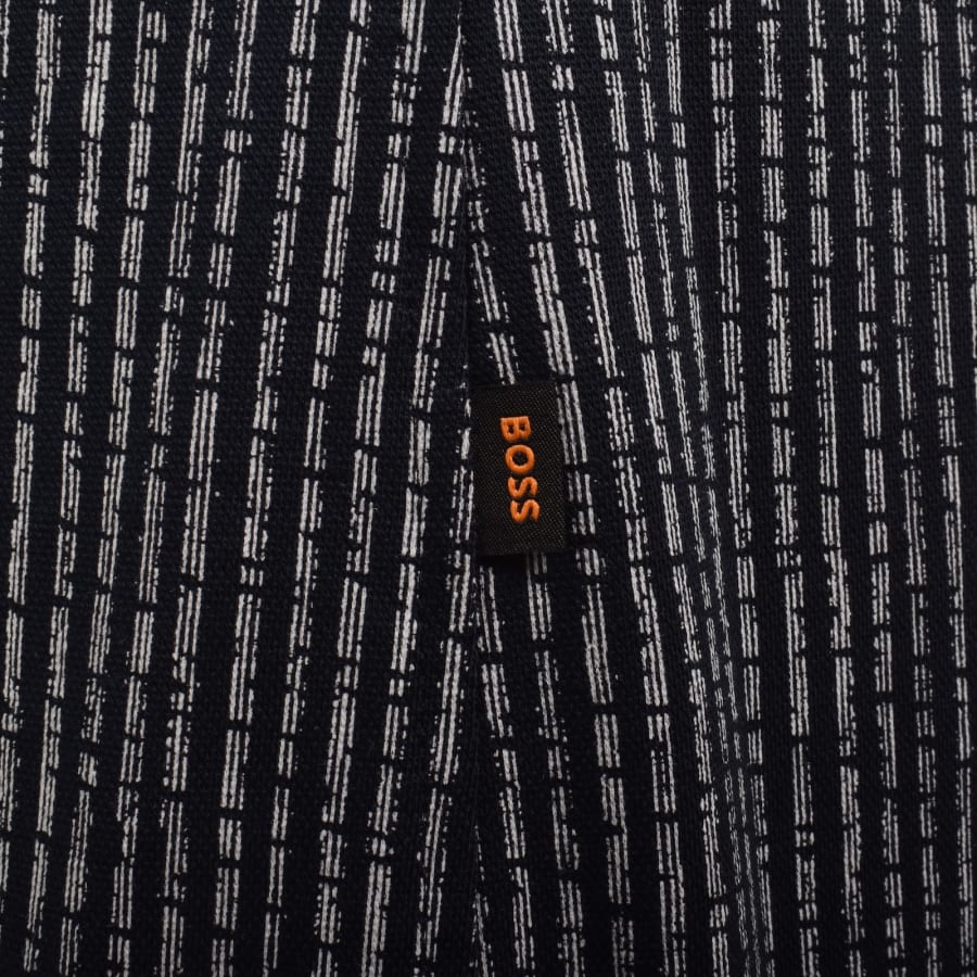 Image number 3 for BOSS Myjersey Long Sleeve Shirt Navy