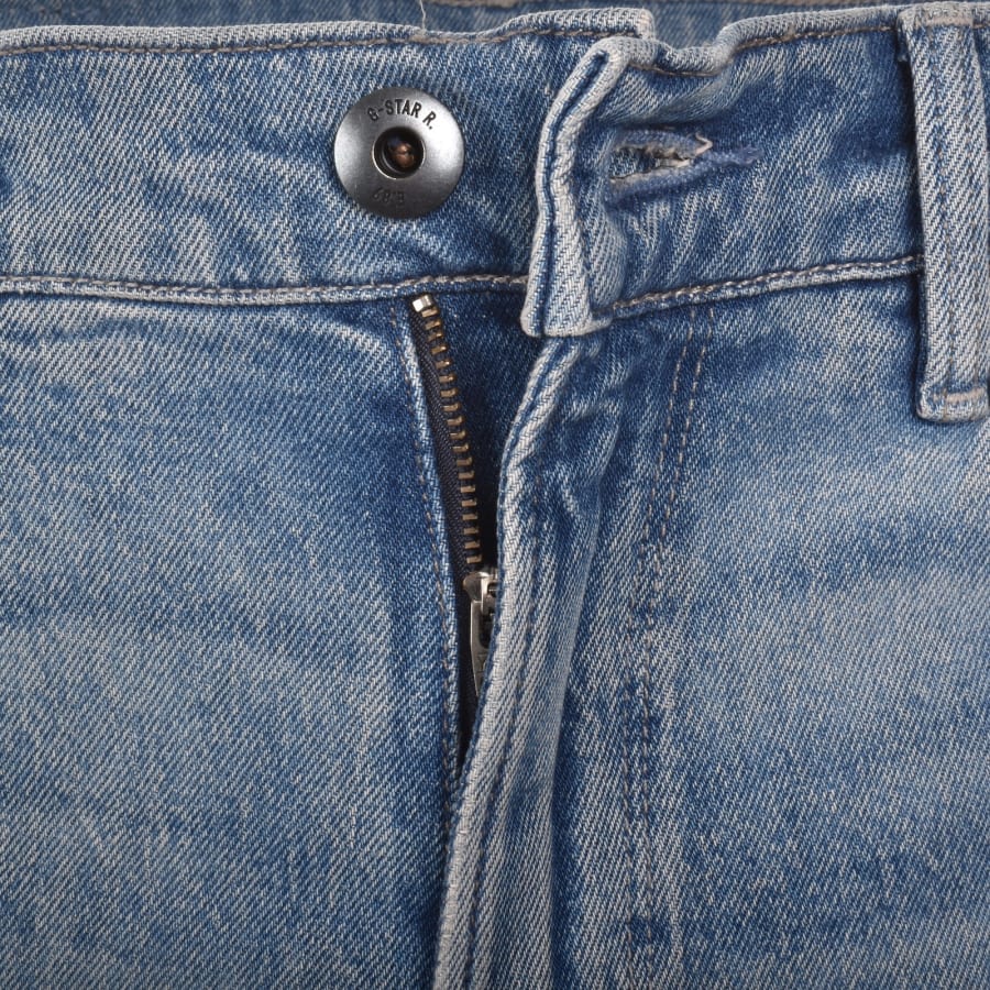 Image number 5 for G-Star Mosa Straight Fit Light Wash Jeans Blue