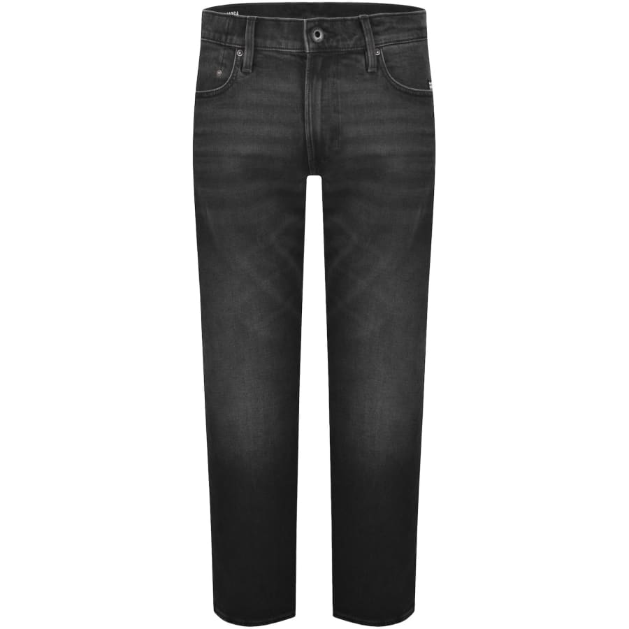 Image number 2 for G-Star Raw Mosa Straight Fit Jeans Black