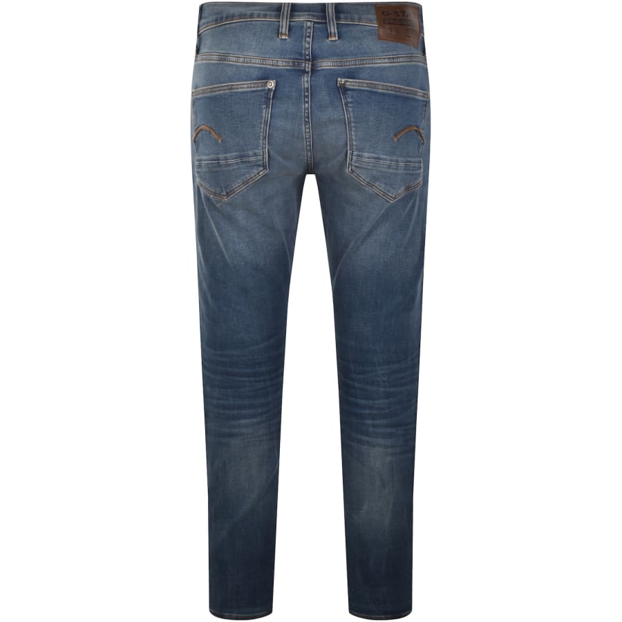 Image number 3 for G-Star Revend Skinny Jeans Mid Wash Blue