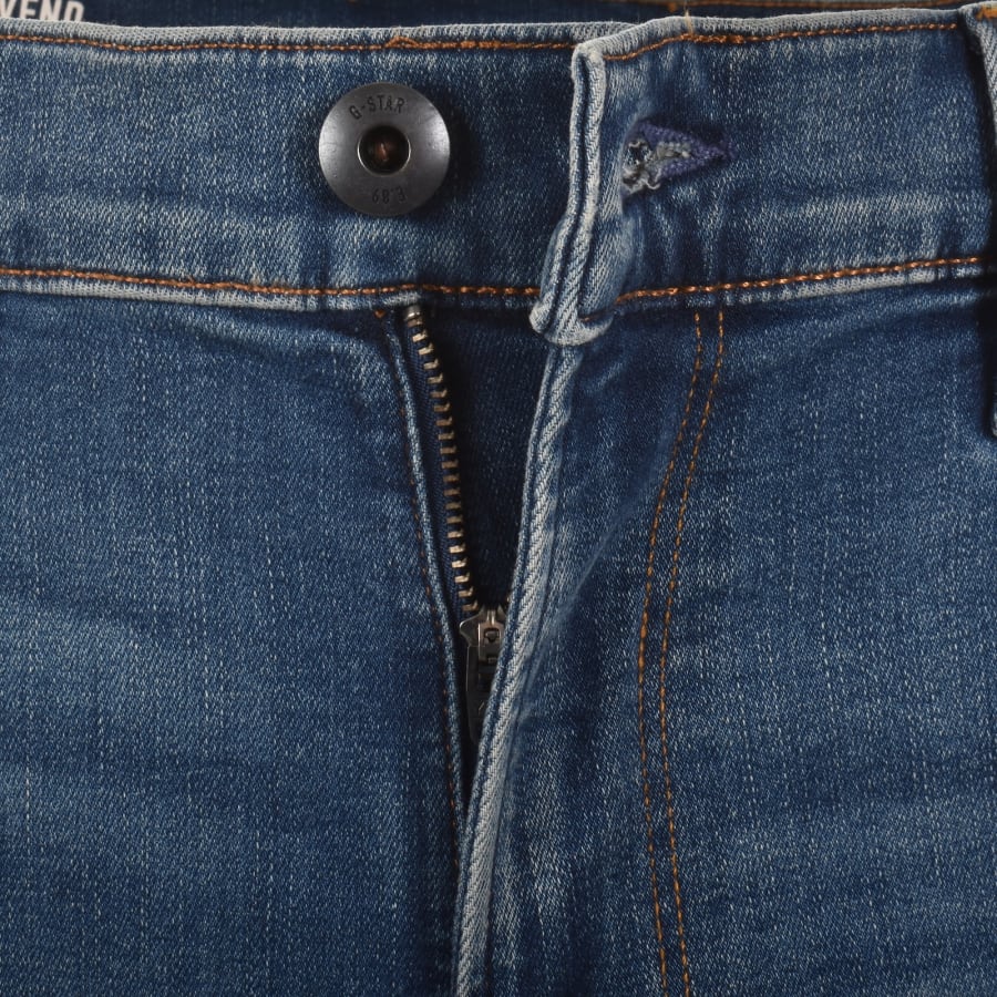 Image number 5 for G-Star Revend Skinny Jeans Mid Wash Blue