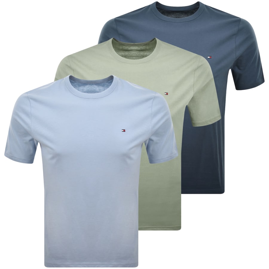 Image number 1 for Tommy Hilfiger 3 Pack T Shirts