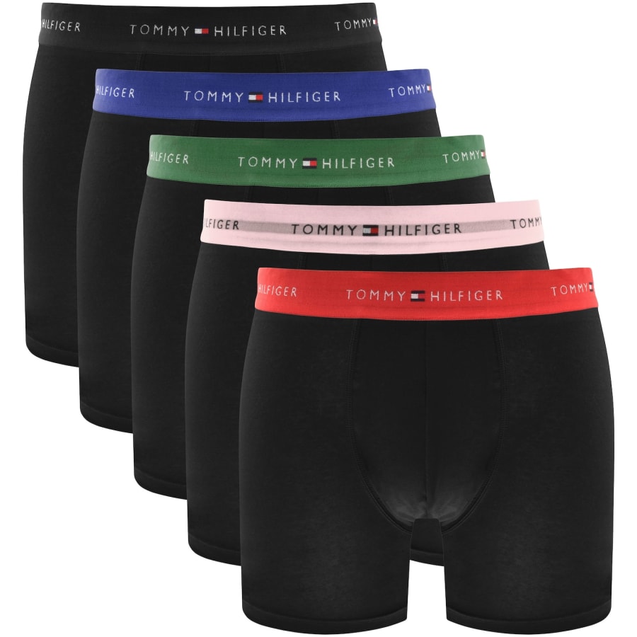 Image number 1 for Tommy Hilfiger 5 Pack Boxer Briefs