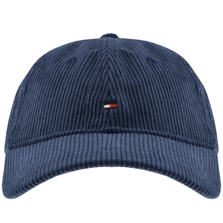 Image number 1 for Tommy Hilfiger Corduroy Cap Navy