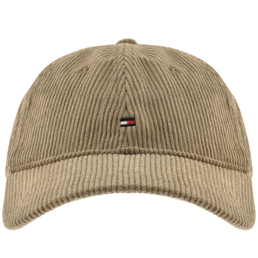 Image number 1 for Tommy Hilfiger Corduroy Cap Khaki