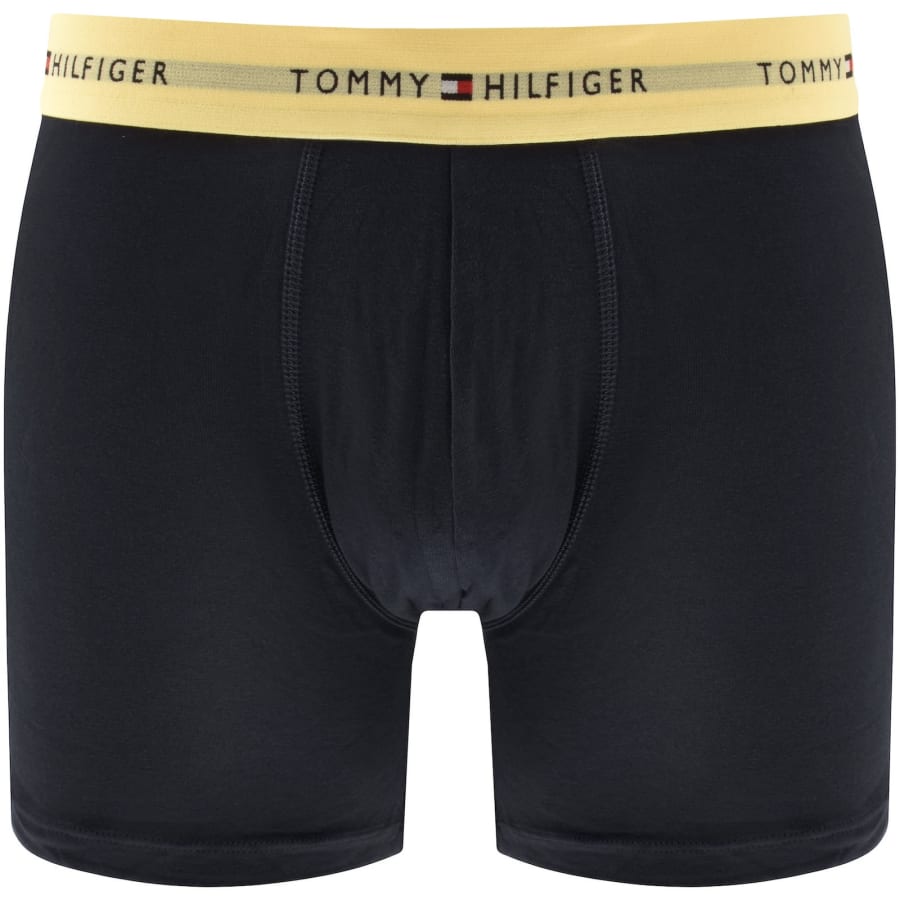 Image number 2 for Tommy Hilfiger Underwear 3 Pack Boxers Navy