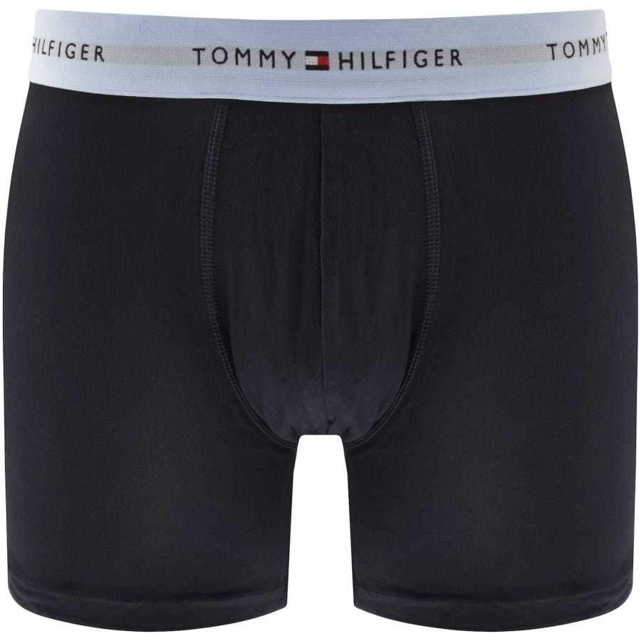 Image number 4 for Tommy Hilfiger Underwear 3 Pack Boxers Navy